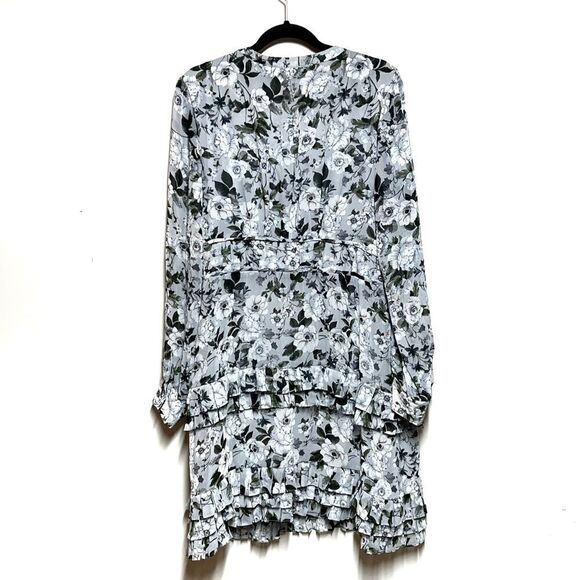 NWT Laundry by Shelli Segal Flounce-Hem A-Line Dress Size 16 - Picture 7 of 8